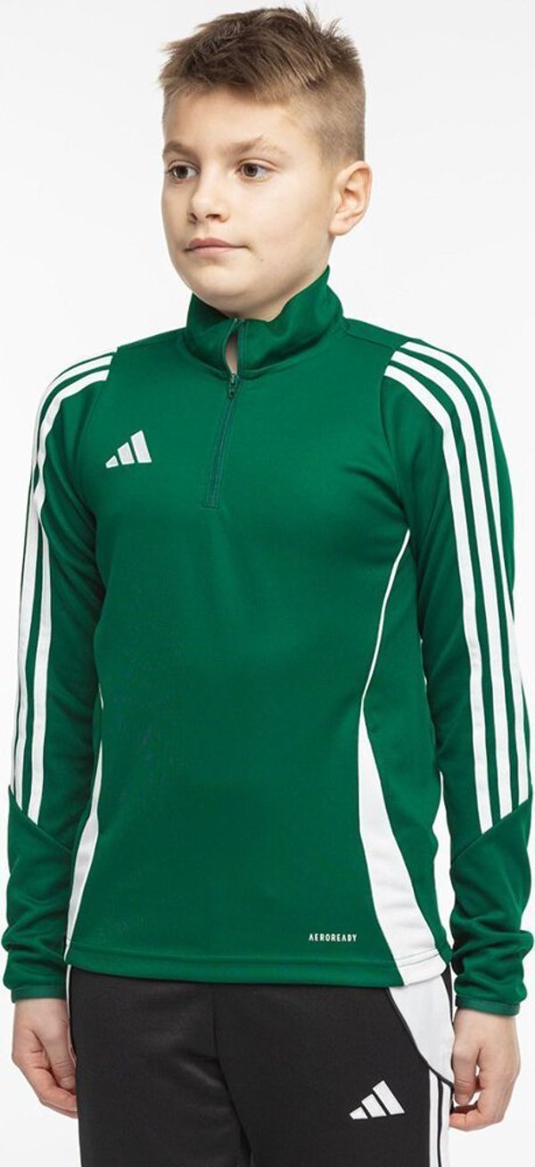 Adidas Bluza dla dzieci adidas Tiro 24 Training Top zielona IR9362 164cm