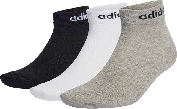Adidas Skarpety adidas Think Linear Ankle 3PP IC1306