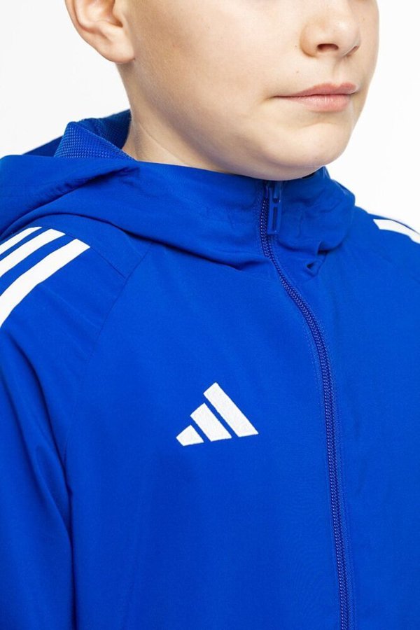 Adidas Kurtka dla dzieci adidas Tiro 24 niebieska IM8794 128cm