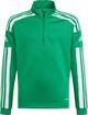 Adidas Bluza dla dzieci adidas Squadra 21 Training Top Youth zielona GP6471 : Rozmiar - 116cm