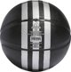 Adidas Μπάλα Μπάσκετ 3-Stripes Rubber Mini Μαύρη HM4972