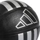 Adidas Μπάλα Μπάσκετ 3-Stripes Rubber Mini Μαύρη HM4972