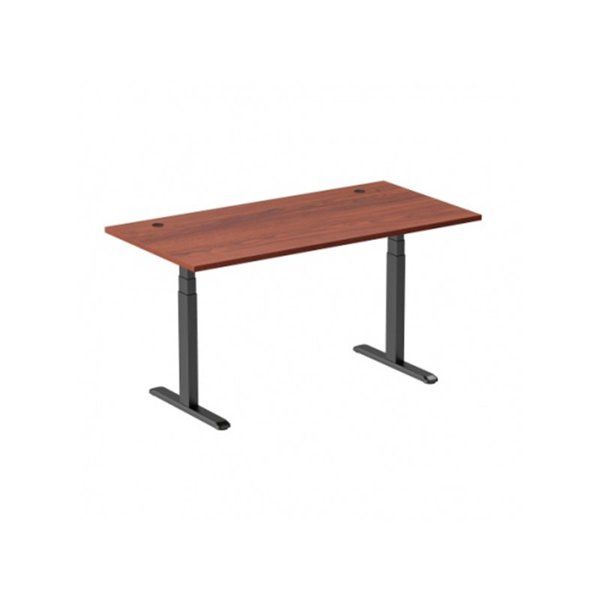 Adjustable Height Table Thor Black/Brown L KD-57021PT/B-IA-ED32-60M (4779055180796)