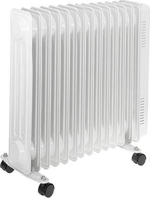Adler Electric Oil Radiator 2500W 13 Ribs Τροχοί 13969279 5903887805988