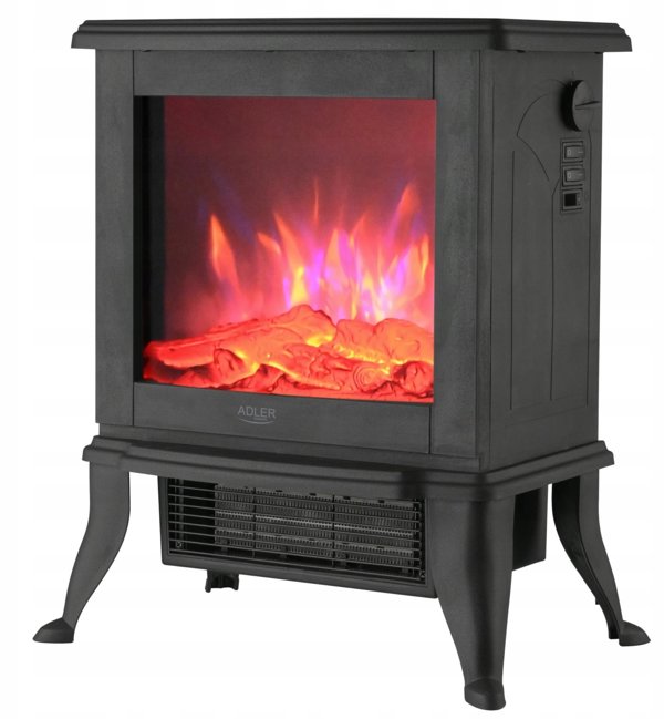 Adler AD 7754 Elektriskais kamins 1800W AD 7754 (5905575910059)
