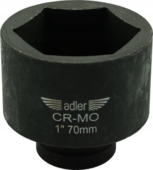 Adler Καρυδάκι Κρουστικό Εξάγωνο 1" 70mm Σύντομο