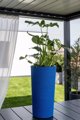 Adoni Γλαστράκι Χειροποίητο από Γιούτα με Ένθετο Μπλε 32x57 cm