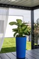 Adoni Υφασμάτινη Γλάστρα με Ένθετο, Χειροποίητη από Βαμβάκι, Μπλε, 28x47 cm