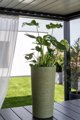 Adoni Γλάστρα Jutowa Με Ένθετο 32×57 εκ. - Πράσινη Χειροποίητη Γλάστρα