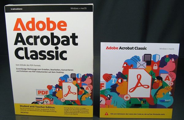 Adobe Acrobat Classic 2024 Deutsch S&T Box 3J Laufzeit