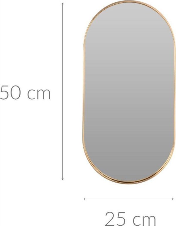 Affek Design Lustro Zlote 50x25x1,5cm