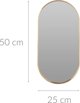 Affek Design Lustro Zlote 50x25x1,5cm