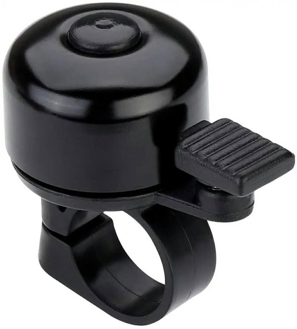 AG496A Metalowy dzwonek rowerowy czarny