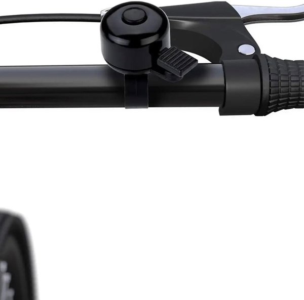 AG496A Metalowy dzwonek rowerowy czarny