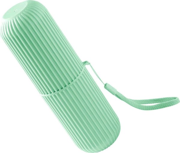 Etui na szczoteczke i paste zielone