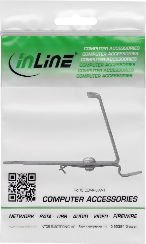Agam InLine® Βάση Στήριξης Keystone Module 2 Θέσεων για Ράγα DIN, Μεταλλική, με Γλωσσίδα
