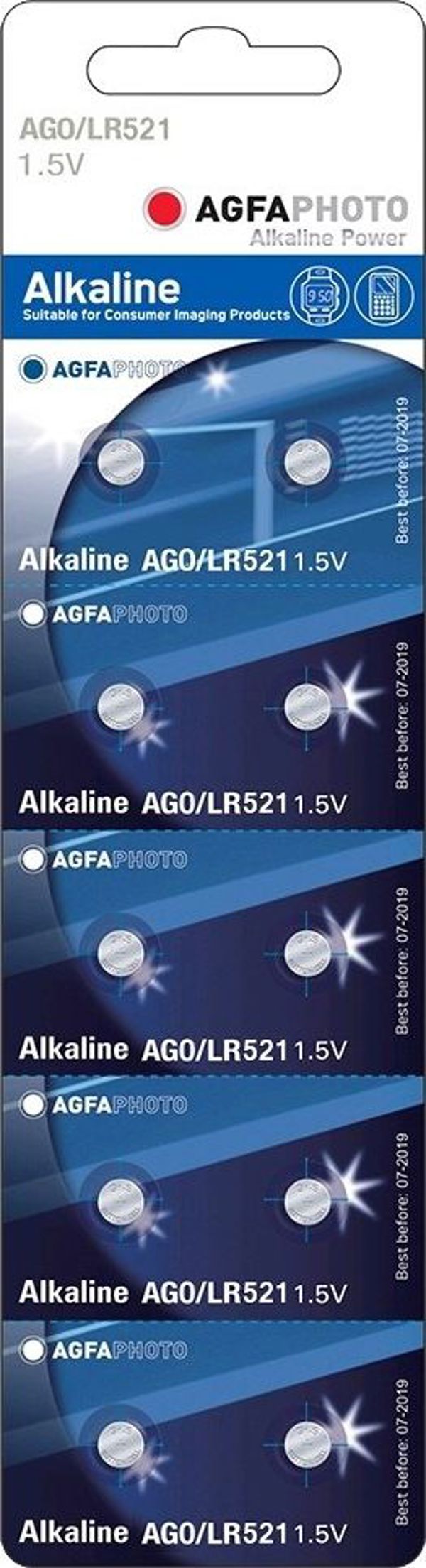 Agfa Μπαταρία LR60 10 τεμ.