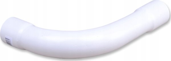 Καμπύλη PVC Ag-Mar Διαμέτρου 37mm Λευκή