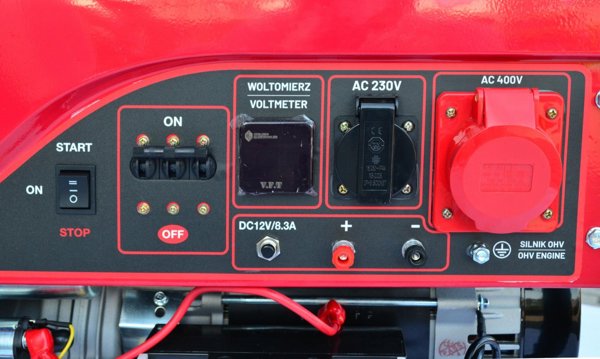 Γεννήτρια Βενζίνης AWTools Black Line, 5.0kW, 230/400V