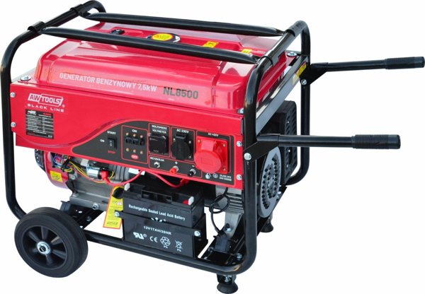 Γεννήτρια Βενζίνης AWTools Black Line, 5.0kW, 230/400V
