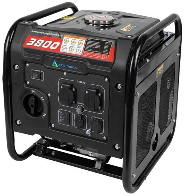 Azo AGP-3800i Ηλεκτροπαραγωγική Γεννήτρια Inverter 1 Φάσης, 3500W / 3800W