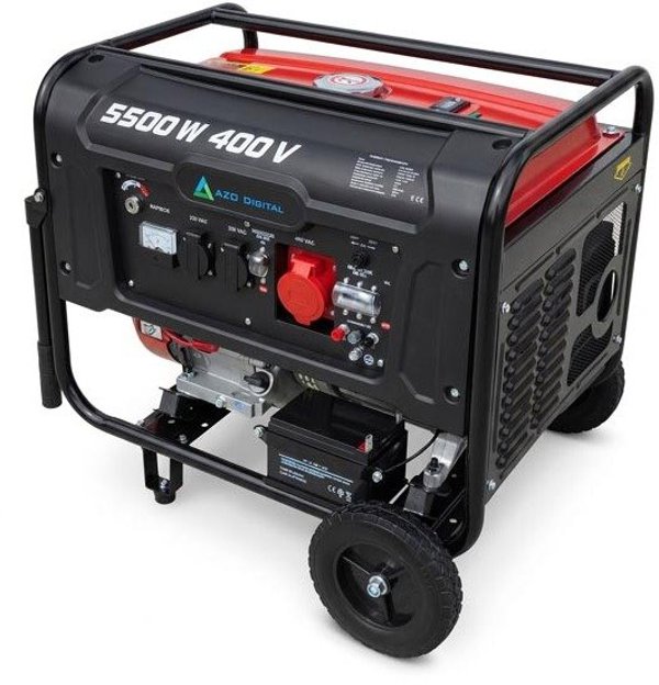 Azo Ηλεκτροπαραγωγό Ζεύγος AGP-5500-3F 3-Φασικό 5000W / 5500W με AVR