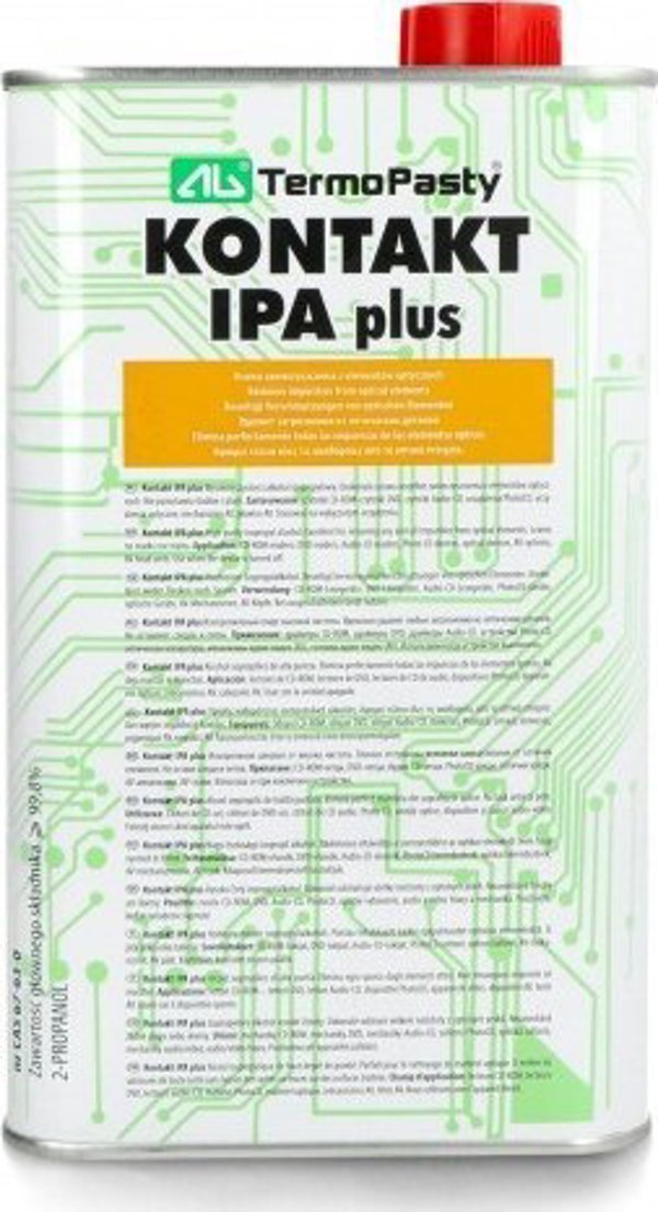 AG TermoPasty Ισοπροπυλική Αλκοόλη Kontakt IPA Plus, Καθαριστικό Ηλεκτρονικών, 1000ml