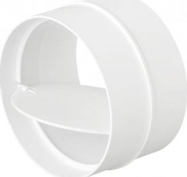 airRoxy Lacznik okragly fi100mm z zaworem zwrotnym airRoxy 8324
