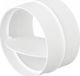 airRoxy Lacznik okragly fi100mm z zaworem zwrotnym airRoxy 8324