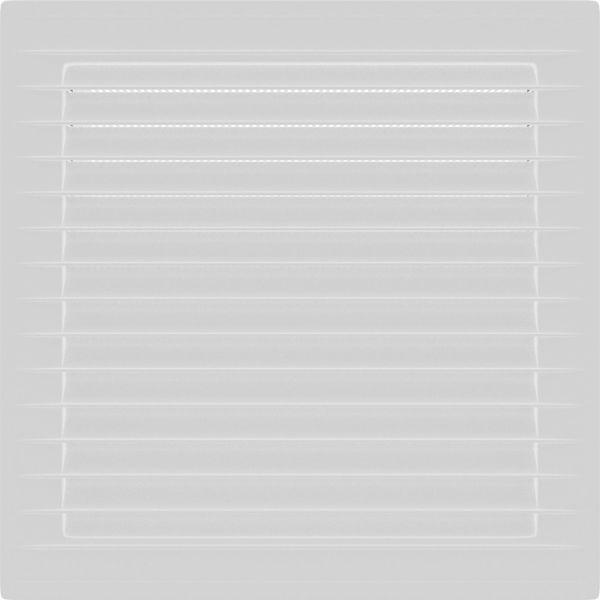 airRoxy γωνιακή ανεμιστρούλα με πλέγμα 14x14 λευκή