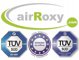 airRoxy σύνδεσμος στρογγυλός με βαλβίδα αντεπιστροφής 125 (μύφα)