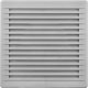airRoxy Ρυθμιζόμενη μπάρα αεραγωγού 80-150 mm 170x170 γκρι 02-330