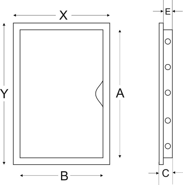 airRoxy drzwiczki rewizyjne 10/15 02-815a