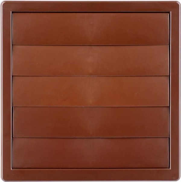 airRoxy ρυθμιζόμενο γρίλιο αερισμού 170x170 καφέ