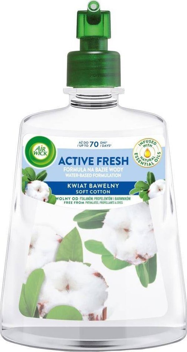 Air Wick Active Fresh Ανταλλακτικό για αυτόματο αποσμητικό χώρου Άνθος Βαμβακιού 228ml
