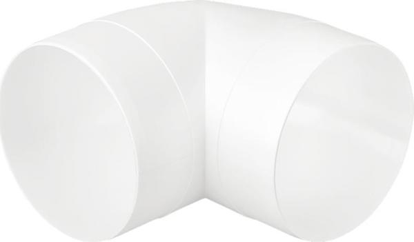 airRoxy κυκλικό γωνιακό κομμάτι 90° PVC 100 mm