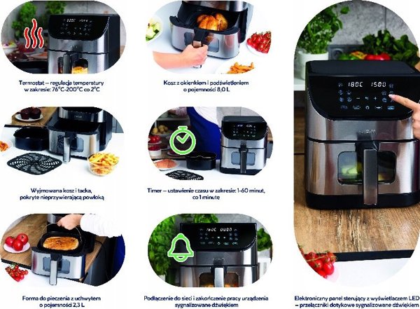 Air fryer MPM MFR-17M