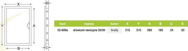 airRoxy drzwiczki rewizyjne 20/30