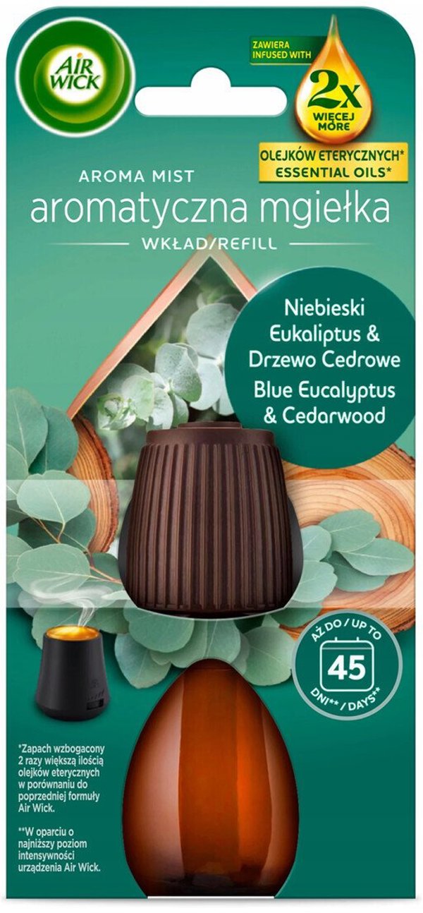 Air Wick Aroma Mist Ανταλλακτικό Μπλε Ευκάλυπτος & Κέδρος 20ml