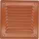 airRoxy Kratka wentylacyjna z uchwytami 140x140 Czarna
