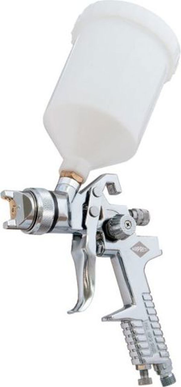 Airpress HP πιστόλι αερογράφου με άνω δεξαμενή 600ml και ακροφύσιο 1,3mm (45191-1.3)