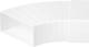 airRoxy γωνία οριζόντια πολύγωνη PVC 110/55