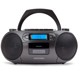 Aiwa RC-250/BK Φορητό Ραδιο-CD/MP3/USB/Bluetooth Κασετόφωνο Μαύρο