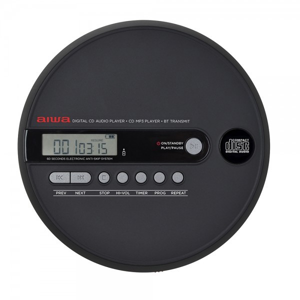 Aiwa Φορητό CD Player PCP-1050BT με Bluetooth, Λευκό