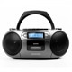 Aiwa Φορητό Ραδιόφωνο CD/MP3/USB/Κασσετόφωνο με Bluetooth RC-250/GY Γκρι