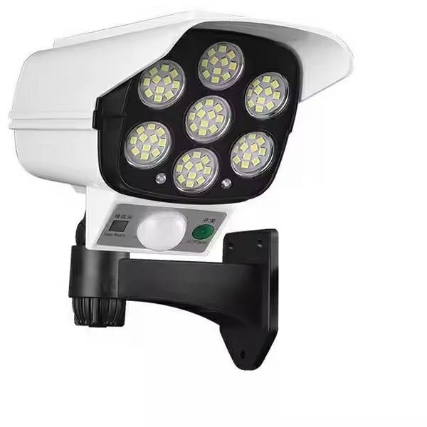 AK333A Ηλιακό φως με 77 LED ανιχνευτής κάμερας λευκό