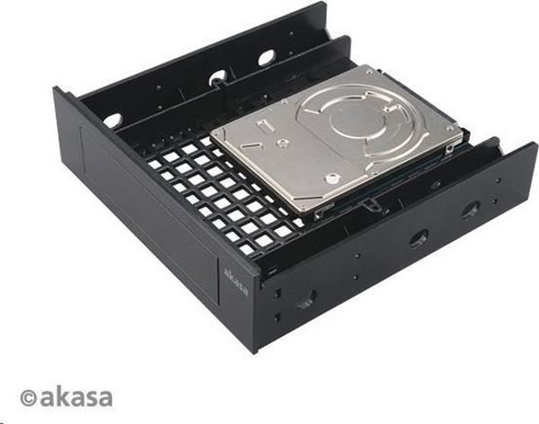 Akasa AK-HDA-12 Βάση Στήριξης 5.25" για Σκληρό Δίσκο 3.5"/2.5" SSD/HDD με Καλώδια SATA