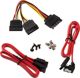 Akasa Adapter 3,5" για 2 μονάδες 2,5" + καλώδια SATA (AK-HDA-11) 9808019 4710679550206