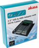 Akasa Adapter 3,5" για 2 μονάδες 2,5" + καλώδια SATA (AK-HDA-11) 9808019 4710679550206