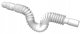 Coflex zlacze elastyczne redukcyjne zatrzaskowe fi32 32/40/32 L-275-570mm